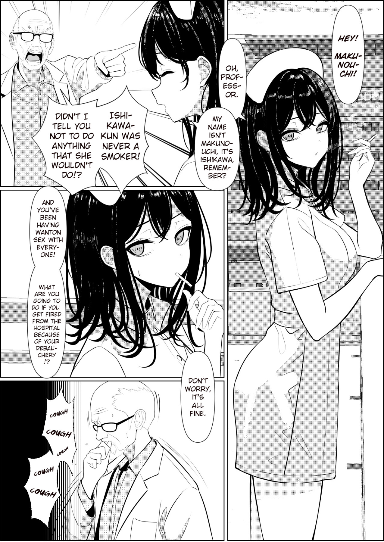 Hentai Manga Comic-The Story of How I Died Alone and Became a Sexy Nurse-Read-36